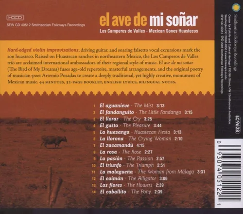 Vista 2 de El Ave de Mi Sonar Mexican Sones Huastecos