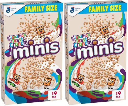 Vista 14 de Cinnamon Toast Crunch Taza de cereales para desayuno, cereal de una sola porción, 2 onzas (paquete de 12) 22g Whole Grain, No High-Fructose Corn
