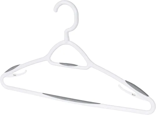 Vista 4 de Set de 5 Perchas Deluxe Antideslizantes de Neatfreak! - Perchas que Ahorran Espacio para Ropa, Pantalones, Chaquetas y Camisas, Paquete de 5