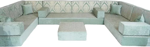 Vista 34 de arabicsofa Sofá de Majlis Árabe – Asientos de Piso Modulares Hechos a Mano