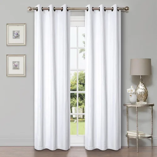 Vista 35 de Superior Linen Semi Blackout Curtains, Room Darkening, Bedroom, Drapes, Kitchen, Living Room Window Accents, Sun Blocking, Grommet Header, Classic
