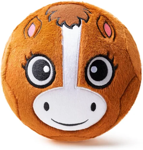 Vista 15 de VangeBow Pelotas de fútbol silenciosas para interior para niños pequeños de 1 a 3 años, juguetes de fútbol de peluche suave inflable para bebés