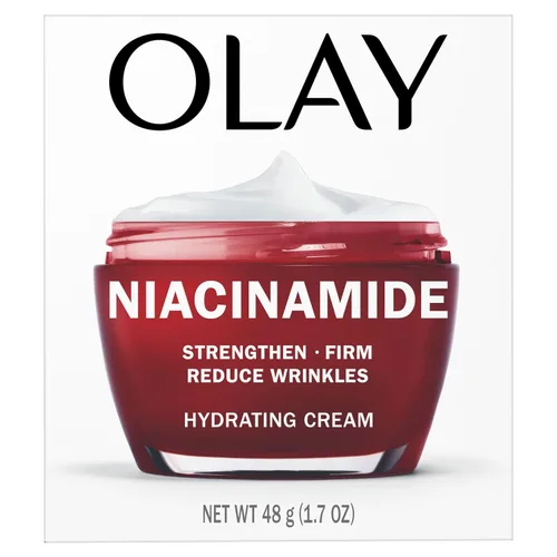 Vista 12 de Crema hidratante facial de niacinamida Olay, crema reafirmante para mujeres, no grasa – antiarrugas, antienvejecimiento, hidratante, renovadora