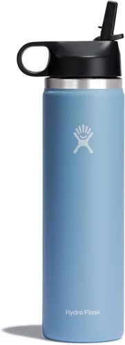 Vista 47 de Hydro Flask de boca ancha con tapa Flex de pajita de 24 onzas Agave
