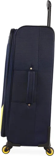 Vista 6 de Nautica Helios - Juego de equipaje de 2 piezas Azul marino amarillo Nautica Helios - Juego de equipaje de 2 piezas