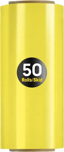 Vista 10 de 8NET - Envoltura elástica resistente de 20 x 5000 pies, calibre 80, película retráctil de plástico negro, caja de 1 rollo