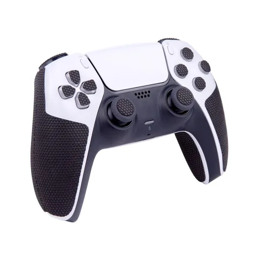 Vista 2 de TALONGAMES Controller Grips Compatible with Playstation 5 DualSense Controllers, Anti-Slip, Sweat-Absorbent, Textured Skin kit, for Handle Grips