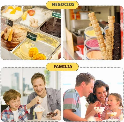 Vista 7 de 400 cucharas de madera pequeñas desechables de 3 pulgadas para degustar Versatile serving choice across gourmet ice cream, wedding dessert tables