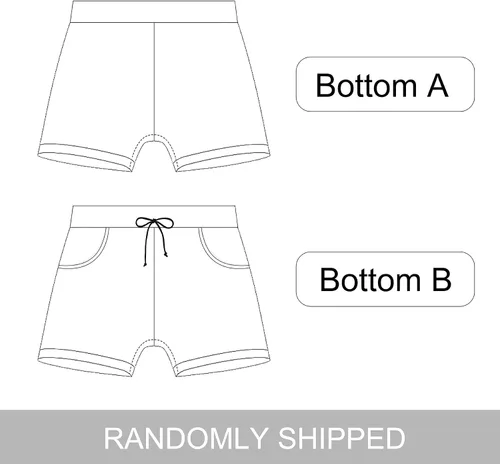 Vista 7 de Zando Traje de baño de dos piezas para mujer, traje de baño atlético con push up, traje de baño con pantalones cortos, traje de baño deportivo