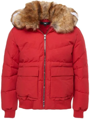 Vista 6 de Jordan Craig Hombre Hollis Bomber Chaqueta (Rojo)