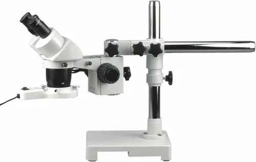Vista 6 de AmScope Microscopio estéreo binocular SW-3B13, oculares WH10x, 30X 10X y 30X Ampliación DIN Estándar RMS 0.80 in Rosca 6.299 in Longitud del tubo