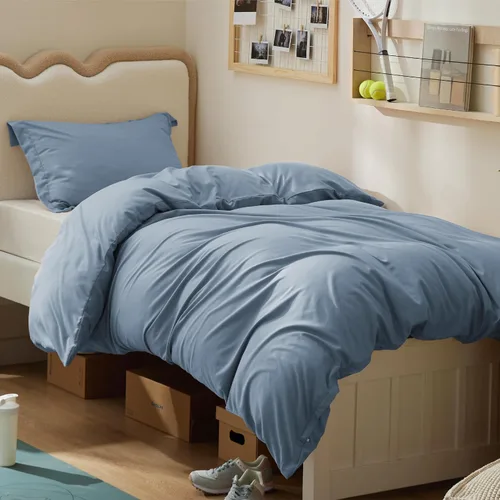 Vista 65 de Bedsure - Juego de funda de edredón tamaño individual/individual XL - Juego de ropa de cama suave de microfibra cepillada doble para niños