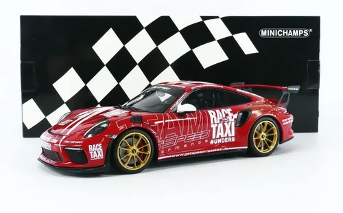 Vista 4 de MINICHAMPS 1/18 - P-ORSCHE 911 GT3 RS - Getspeed Race Taxi 2019