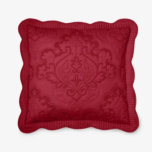Vista 30 de BrylaneHome Amelia - Funda de almohada King, color rosa baya.