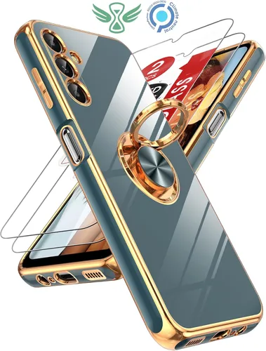 Vista 17 de LeYi Funda para iPhone XR: con Protector de Pantalla de Vidrio Templado [Paquete de 2] Soporte de Anillo Giratorio de 360°, Soporte Magnético