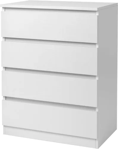 Vista 19 de Vibe & Dine Cómoda Doble de 8 Cajones, Cómoda Moderna con Almacenamiento Amplio para Closet, Dormitorio, Sala de Estar, Negro