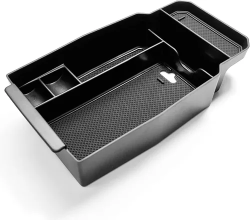 Vista 6 de CDEFG for 2023 2024 2025 2026 Mazda CX-50 Center Console Organizer Tray Negro para Cx50