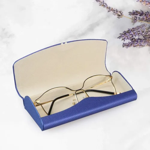 Vista 5 de LifeArt Caso duro de la lente de la cáscara, caso de gafas de sol portátil, caso de moda de la lente del cuero de la PU, ligero