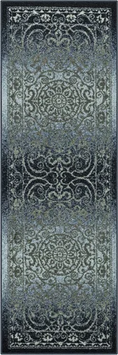 Vista 26 de Maples Rugs Pelham - Alfombra vintage para sala de estar y dormitorio [Hecha en EE.UU.]