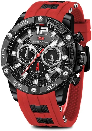 Vista 10 de AIMES Watch for Men Sport Military Waterproof Chronograph Mens Watches Analog Quartz Big Face Classic Stylish Fashion Casual Designer Business Work