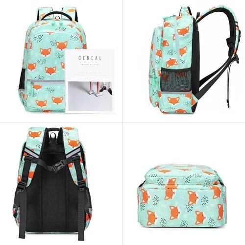 Vista 2 de Mochilas escolares para niñas, niños y adolescentes