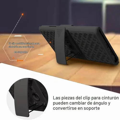 Vista 3 de Ailiber Funda para Samsung Galaxy S24 Ultra 5G, protector de pantalla