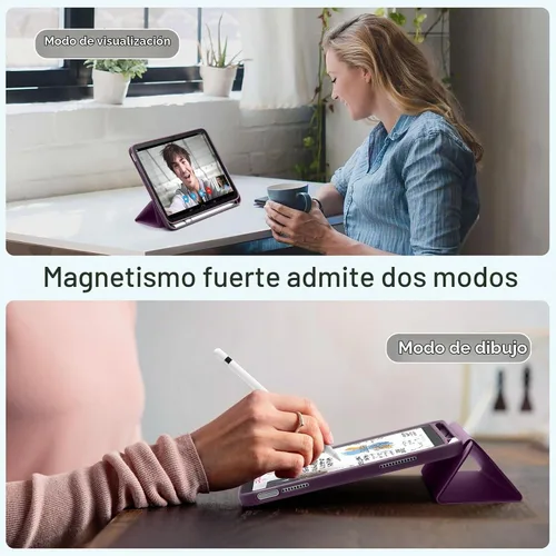 Vista 6 de Akkerds Compatible con iPad (A16) Funda de 11ª Generación de 11 Pulgadas 2025, para Funda de iPad de 10ª Generación de 10.9 Pulgadas 2022
