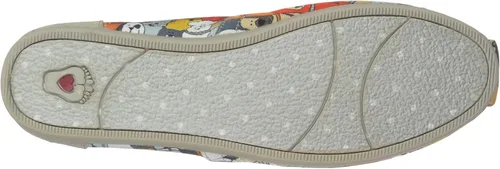 Vista 4 de Skechers BOBS - Zapatos planos de ballet para mujer, Multi