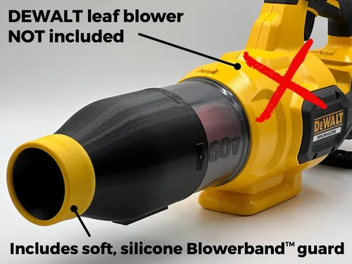 Vista 4 de Boquilla de secado de coche Stubby para sopladores de hojas DEWALT - 60V MAX (DCBL772B & DCBL777B)