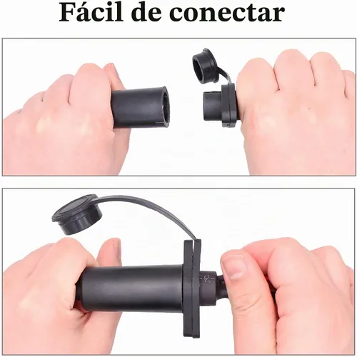 Vista 5 de Winch Control remoto manual y conjunto de enchufe de control