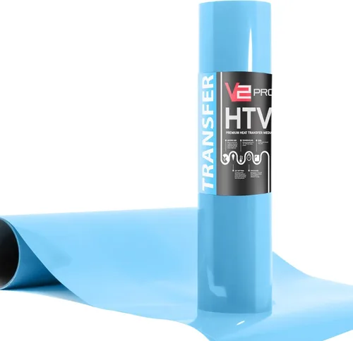 Vista 14 de VVIViD V2 Powerplay Premium Line HTV película de vinilo de transferencia de calor (negro, 1 pie x 3 pies)