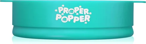 Vista 4 de The Original Proper Popper - Palomitas de maíz para microondas, máquina de palomitas de maíz, tazón plegable sin BPA y apto para lavavajillas