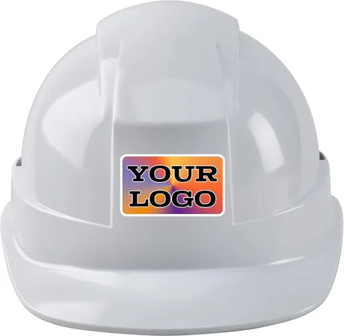 Vista 20 de Casco de trabajo de construcción personalizado Casco de seguridad con suspensión de trinquete de 6 puntos con ventilación