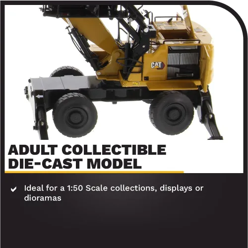 Vista 3 de Manipulador de materiales Caterpillar MH3040 1:50 - Serie High Line de Diecast Masters - 85958