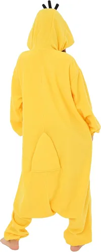 Vista 5 de SAZAC Psyduck Pokemon Kigurumi - Mono mono disfraz de Halloween