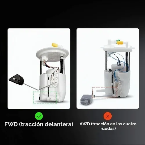 Vista 2 de A-Premium Conjunto de módulo de bomba de combustible eléctrica compatible