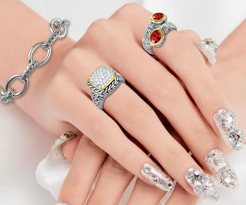 Vista 6 de UNY JEWEL Las joyas hacen una declaración con la cadena de eslabones de cola de zorro, pulsera inspirada en la marca del diseñador para mujer