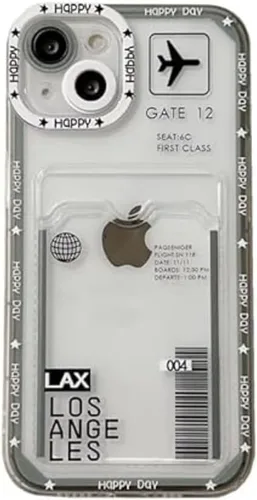 Vista 4 de RICHTRUE Funda estética para teléfono con tarjetero para mujer, compatible con iPhone 16 Kpop Photocard (5, iPhone 14Pro Max)