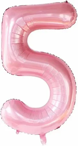 Vista 2 de Globos rosa claro del número 50 de 40 pulgadas con corona, globo de cumpleaños 50 para mujeres, decoraciones de cumpleaños 50, globos de decoración