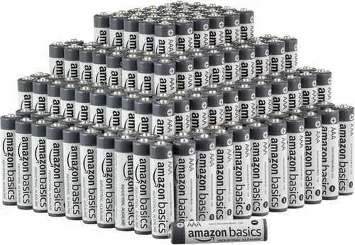 Vista 9 de Amazon Basics - Pilas alcalinas AAA de uso industrial, 1050 unidades (7 paquetes de 150)