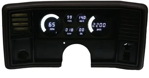Vista 4 de Intellitronix Panel de Instrumentos Digital de Cuadro de 5 Pulgadas para Chevy Monte Carlo/El Camino 1978-1988 - Solución de Ajuste Directo