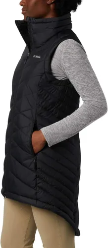 Vista 4 de Columbia Heavenly - Chaleco largo para mujer Negro