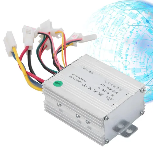 Vista 6 de Controlador de motor de 12 V 500 W Controlador de cepillo eléctrico DC Motor Control de velocidad E Controlador cepillado