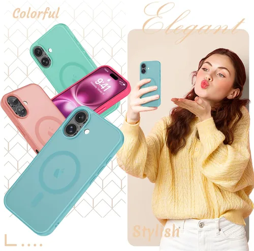 Vista 798 de Funda para Google Pixel 10 Pro XL, cubierta magnética mate, color negro Fit for MagSafe, Screen Protector included, Shockproof Military Grade