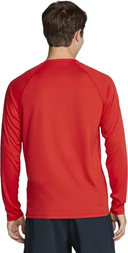 Vista 3 de Speedo - Camiseta de natación con protección ultravioleta para hombre, manga larga, ajuste regular