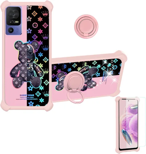 Vista 29 de jioeuinly Funda para Tecno Spark Go 2025 Compatible con Tecno Spark Go 1 / GO 1S / Pop 9 4G Funda de Teléfono Cubierta