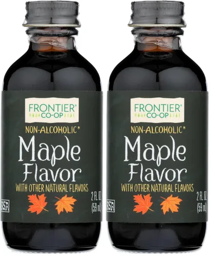 Vista 16 de Saborizante orgánico de menta de Frontier Co-op, frasco de vidrio de 2 onzas, sin alcohol, ideal para hornear, café y más