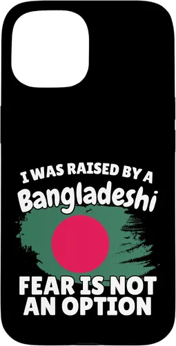 Vista 6 de I was Raised by a Bangladeshi Bangladesh Gift Son Daughter Case for iPhone 16