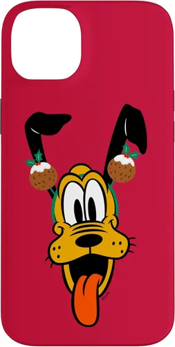 Vista 15 de Disney Plutón - Funda para iPhone 17 con diadema de pudín navideño