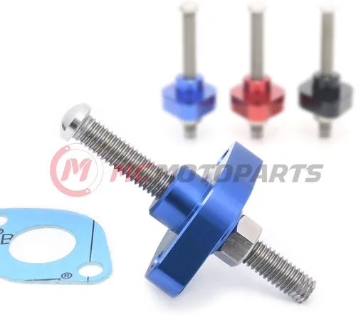 Vista 3 de MC MOTOPARTS CNC ajustable HP Manual Cam cadena tensor compatible con DRZ 250 01-07 02 03 04 05 06 (azul)